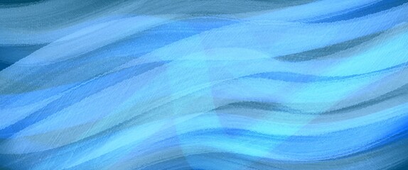 blue waves abstract background