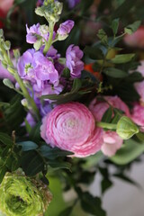 Ramo flores coloridas