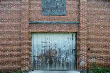Old Industrial Walls And Doors