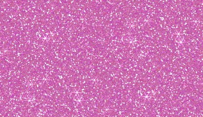 Abstract pink glitter sparkle bokeh light background, Pink glitter pattern seamless.
