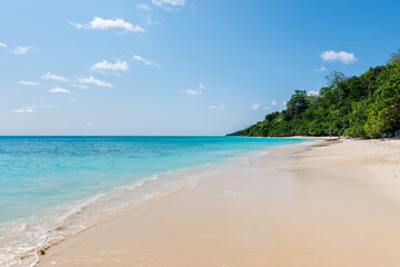 Carbonate (White) Sand Beach | Kalapathar Beach | Havelock Islands | Andaman & Nicobar Islands | 2022 | Series: Colors of Silence