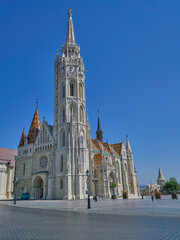 The Church of the Assumption of the Buda Castle (Matthias Church) in Budapest, Hungary