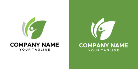 a graphic image on the theme of people growth. green and white background. vector graphics base.