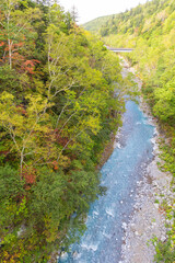 白髭の滝「秋の北海道」