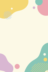 ベクター素材_ウェーブ_カラフル