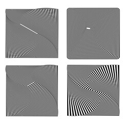 Set Design elements symbol Editable icon - Halftone dot pattern on white background. Vector illustration eps 10 frame with black abstract random dots for technology, big data