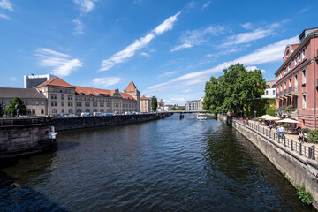 Obraz premium Am Spreekanal in Berlin Mitte