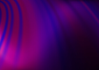 Dark Purple vector background with lava shapes.