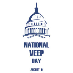 National Veep Day celebration banner.