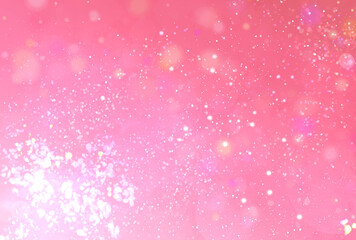 背景素材_キラキラ_ピンク