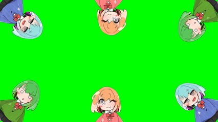 少女 キャラクター 萌え 女子高生 デフォルメ [別Verあり]