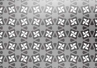 Light Silver, Gray vector texture in poly style with cubes.