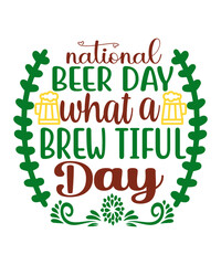 Fototapeta premium International Beer Day, Beer SVG Bundle, Beer SVG Quotes, Beer SVG Sayings, Beer svg Quotes Bundle, beer quotes , beer glass svg, beer bottle svg, beer svg, August 7th International Beer Day Design Bu