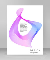 Business templates for elegant presentation. Easy editable vector EPS 10 layout. design brochure horizontal format advertising, for new product newsletters, technology graphics, report firm, flyer