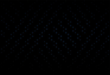 Dark BLUE vector background with rectangles.