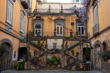 Beautiful classic residential house in the historic center of Naples