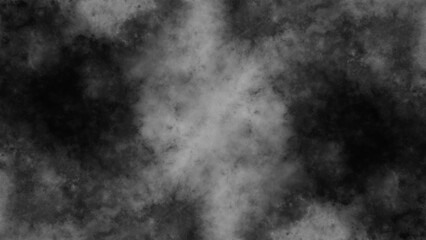 Black grey clouds sky. Beautiful black grey grunge. Black marble texture background. abstract nature pattern for design. Border from smoke. Misty effect for film, text or space. Vector illustration