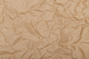 Brown wrinkle recycle paper background