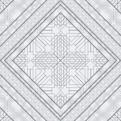 Geometric background with rhombuses on a white background. Minimalistic pattern for design, web.