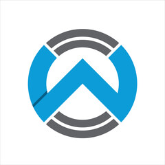 Vector Abstract Initials Letter W and C Logo Design Symbol Icon Template Vector Illustrations