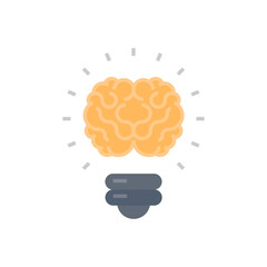 Brainstorming icon in vector. Logotype