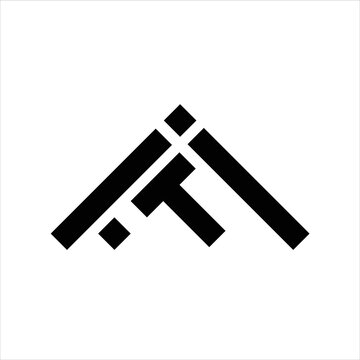 recommend clip art: Vector Modern Abstract Outline Initial Letter I, T, And F Logo Design Brand Symbol Icon Template Illustrations