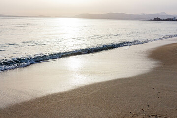 beach at sunset