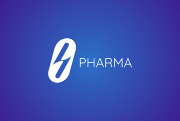 abstract, alphabet or letter P logo concept, hand-drawn abstract, creative vector logo for any business.Letter P Logo. P Letter Design, brand identity,