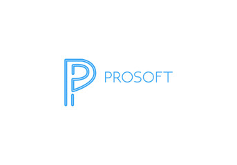 abstract, alphabet or letter P logo concept, hand-drawn abstract, creative vector logo for any business.Letter P Logo. P Letter Design, brand identity,