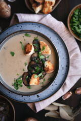 Crema de Hongos