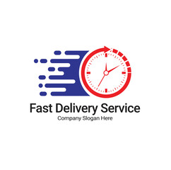 Modern Fast Delivery Logo Design