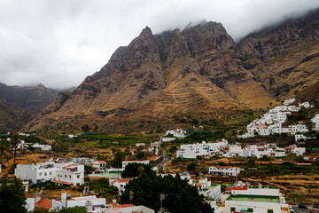 Obraz premium Paisaje del Valle de Agaete en la isla de Gran Canaria, España