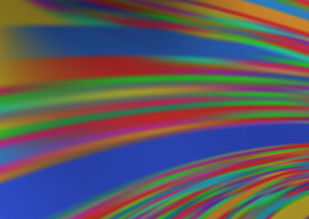 Obraz premium Light Silver, Gray vector glossy bokeh pattern.