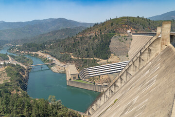 Shasta Dam View from Top