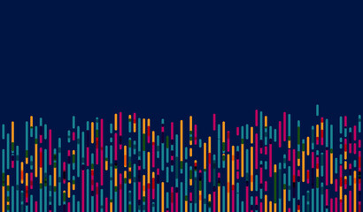 Dna test infographic. Genome sequence map.