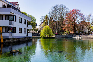 Obraz premium canal houses