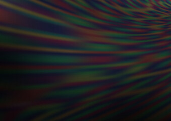 Dark Silver, Gray vector blurred shine abstract pattern.