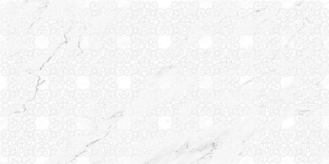 white marble background with tumbled seamless pattern
