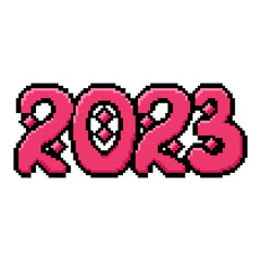 pink pixel inscription 2023