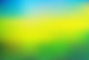 Dark Blue, Yellow vector abstract bokeh pattern.