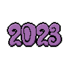 purple pixel inscription 2023