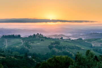 San Gimignano Sunrise
