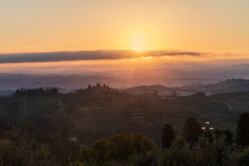 San Gimignano Sunrise