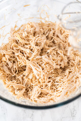 Shredded chicken