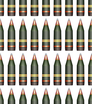 Artillery shell pattern