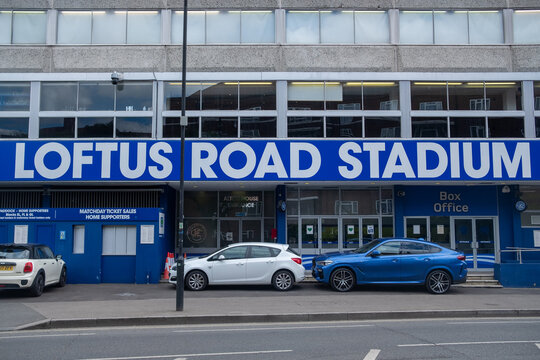 London- Loftus Road Stadium, The Home Of Queen Park Rangers Football Team In West London