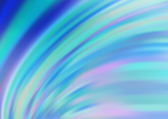 Obraz premium Light BLUE vector pattern with lamp shapes.