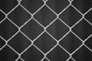 metal mesh,in the photo a mesh on a gray background