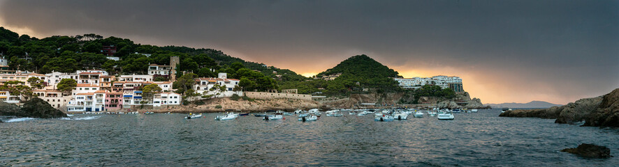 Fototapeta premium Sa Tuna by night