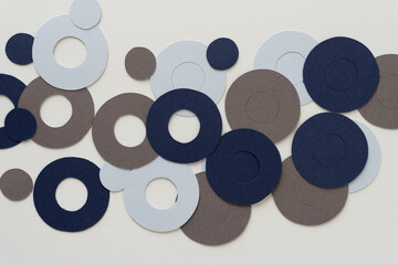 background paper circles, dots, and rings